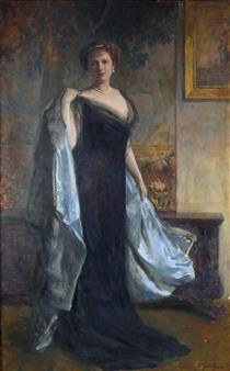 Portrait of a young lady - John Quincy Adams