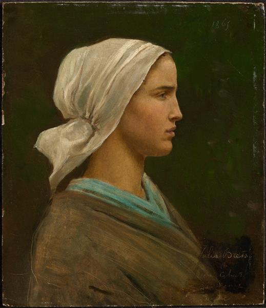 Jeanne Calvet, 1865 - Jules Breton