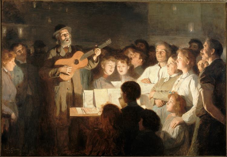 The songs merchant, 1903 - Віктор Жільберт