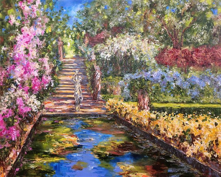 'Souvenir du jardin estival', 2021 - Diana Malivani
