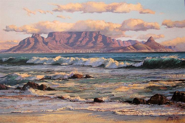 Table Mountain from Blouberg Strand - James Yates