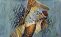 Shells, tapestry haute-lisse - Traian Boicescu
