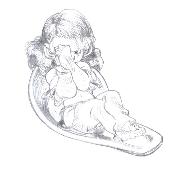 Tiny child - Claire Wendling - WikiArt.org
