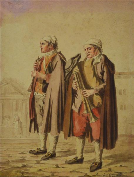 Musicians, 1822 - Saverio della Gatta