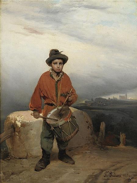 Young drummer, 1854 - Girolamo Induno