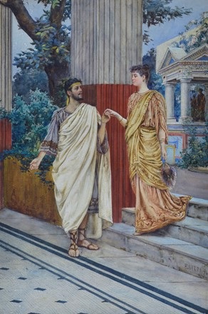 Scene of ancient Rome, 1894 - Enrico Nardi