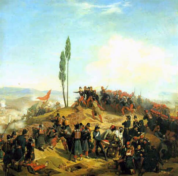 Siege of constantine, 1865 - Léon Bazile Perrault