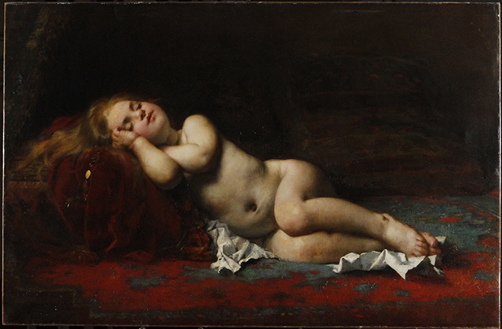 Sleep, 1885 - Léon Bazille Perrault