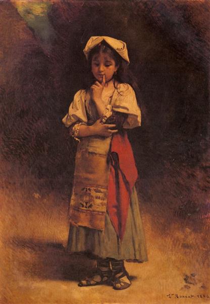 Meditation, 1884 - Leon Bonnat