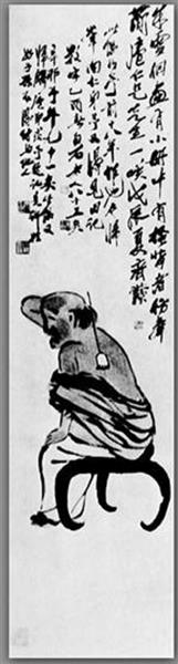 The man with the comb, 1929 - Qi Baishi