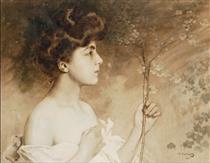 The ghost and the flower - Vittorio Matteo Corcos