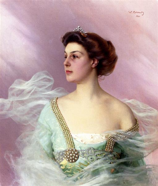 Portrait of a lady, 1911 - Vittorio Matteo Corcos