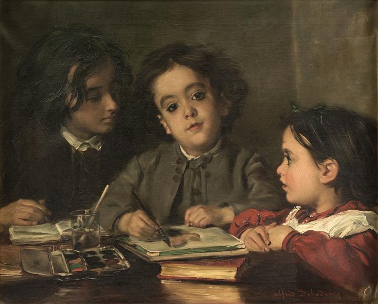 Intimate portraits, 1872 - Alfred Dehodencq