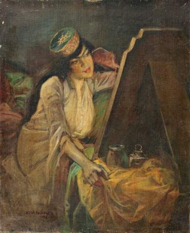 Oriental woman, 1878 - Alfred Dehodencq