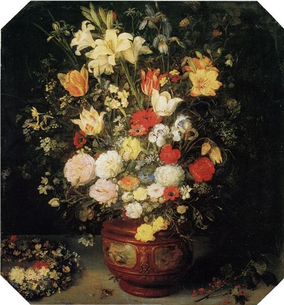 Flower Still Life - Jan Brueghel the Elder