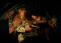 Pilate Washing his Hands - Matthias Stom