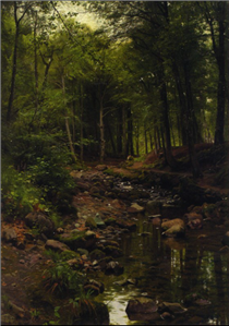 Woodland Landscape - Peder Mørk Mønsted
