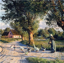 The Way Home - Peder Mørk Mønsted