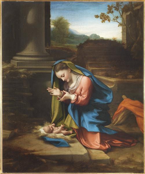 Adoration of the Child, 1518 - 1520 - Correggio