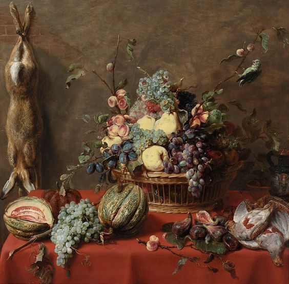 Still Life of Fruit in a Basket, c.1630 - c.1639 - Франс Снейдерс