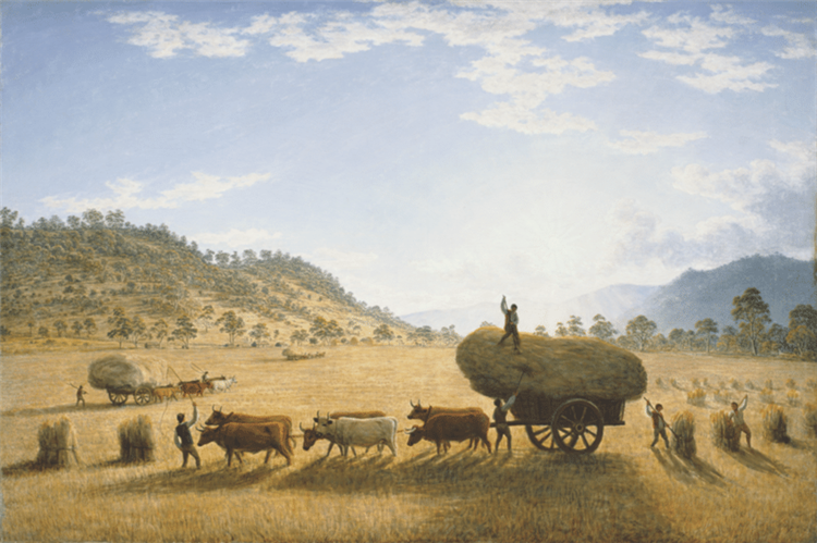 My Harvest Home, 1835 - John Glover