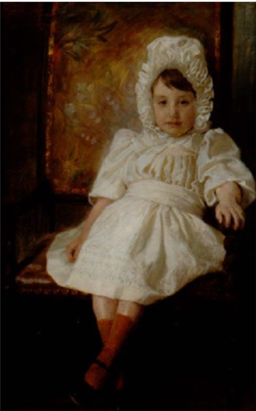 Girl in chair, 1894 - Педер Северин Крёйер
