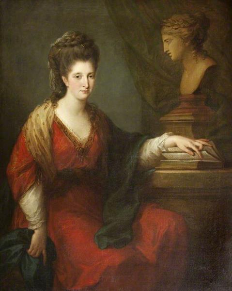 Frances Ann Acland (1735/1736–1800), Lady Hoare, 1773 - Angelica Kauffmann