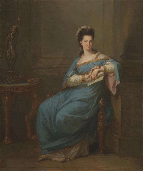 Portrait of a Lady, c.1775 - Ангелика Кауфман