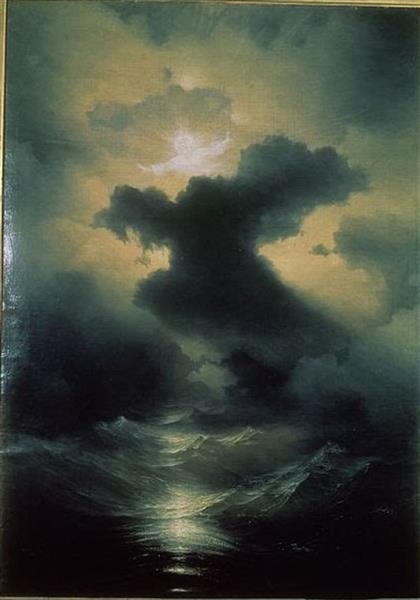 Caos (A Criação), 1841 - Ivan Konstantinovich Aivazovskii
