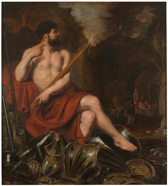 Vulcan and Fire - Peter Paul Rubens