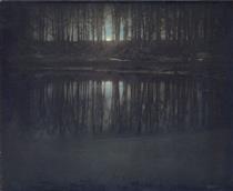 The Pond—Moonlight - Edward Jean Steichen