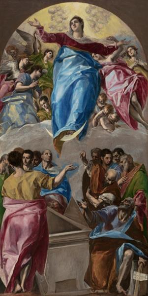 Assumption of the Virgin, 1577 - El Greco