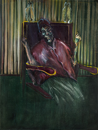 Pope With Owls, 1958 - Francis Bacon
