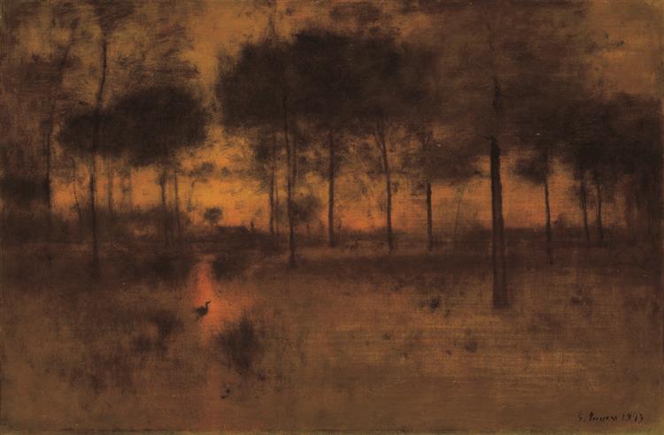 The Home of the Heron, 1892 - George Inness