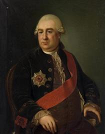 Portrait of Nikolay Borisovich Samoylov - Carl Wenig