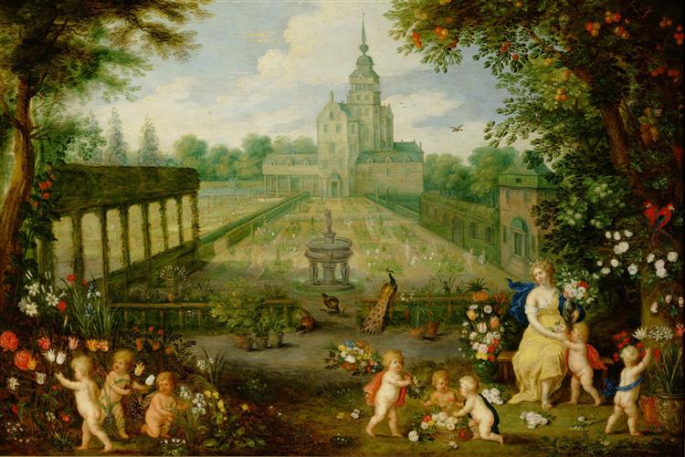 Flora in the Garden, 1630 - Jan Brueghel der Jüngere