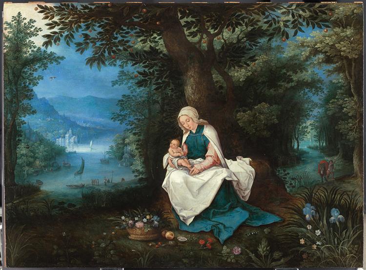 Rest on the Flight into Egypt - Jan Brueghel the Younger