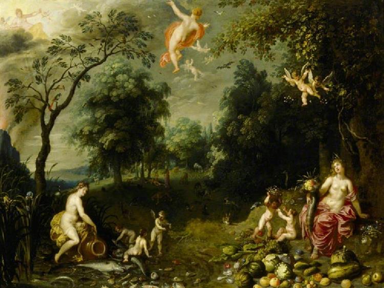The Four Elements - Jan Brueghel the Younger