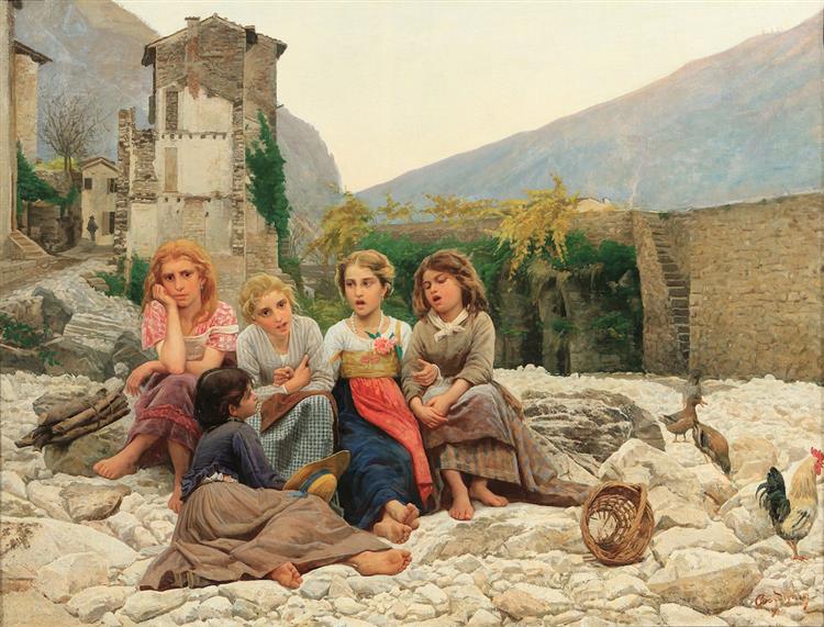 Girls who sang in the valley, 1878 - Noè Bordignon