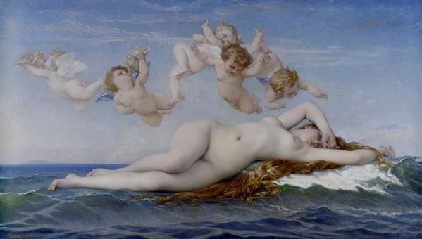 La Naissance de Vénus, 1863 - Alexandre Cabanel