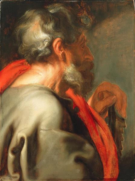 The Apostle Simon - Antoon van Dyck