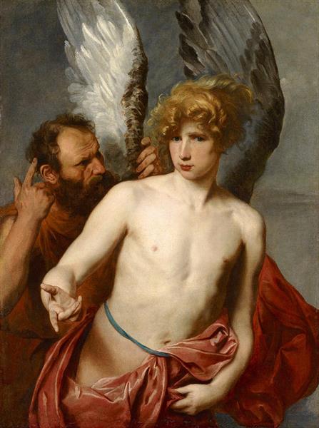 Daedalus and Icarus - Anton van Dyck