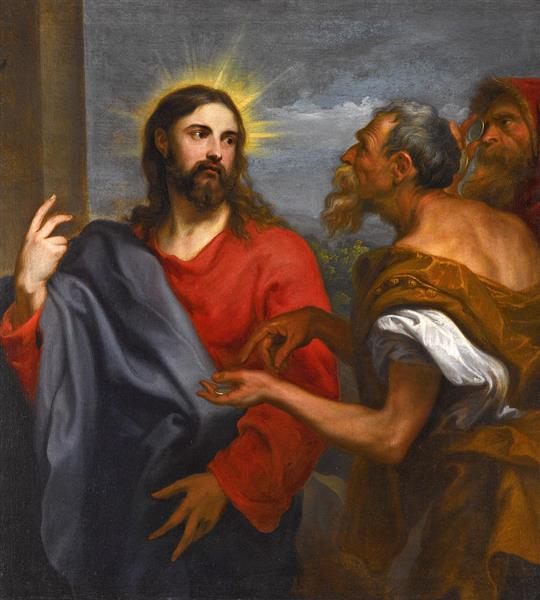Christ of the Coin - Anton van Dyck