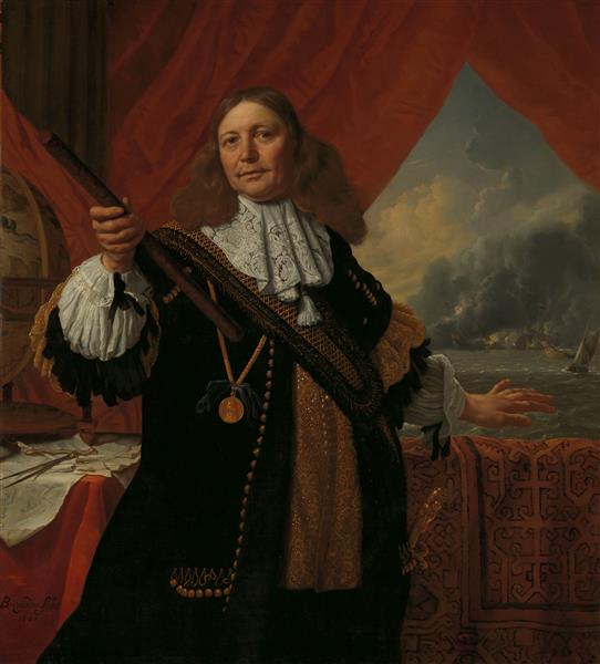 Johan de Liefde (ca. 1619-73), Vice-Admiral, 1668 - Бартоломеус ван дер Хелст