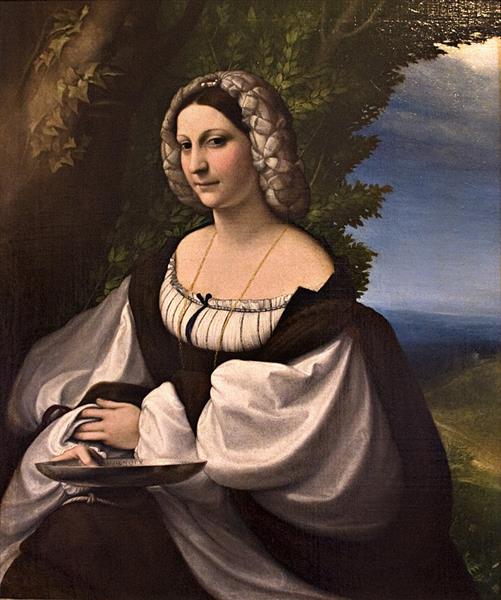 Portrait of a Woman - Antonio da Correggio