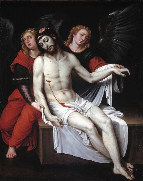The Dead Christ Supported by Angels - Francesco Ribalta