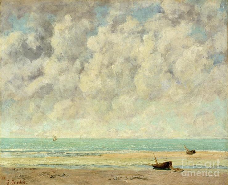The Calm Sea, 1869 - Gustave Courbet