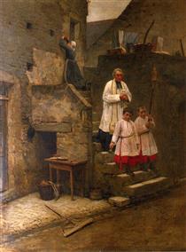 The Last Sacraments - Henry Mosler