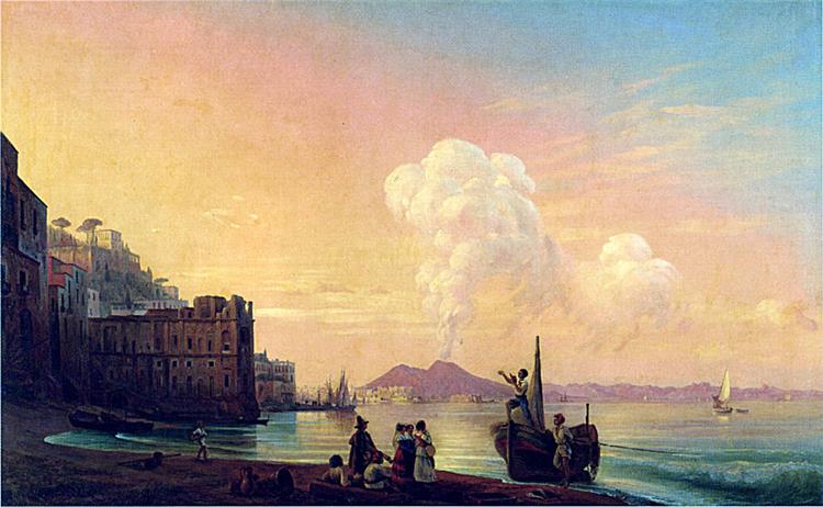 Gulf of Naples - Ivan Konstantinovich Aivazovskii