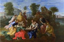 The Finding of Moses - Nicolas Poussin